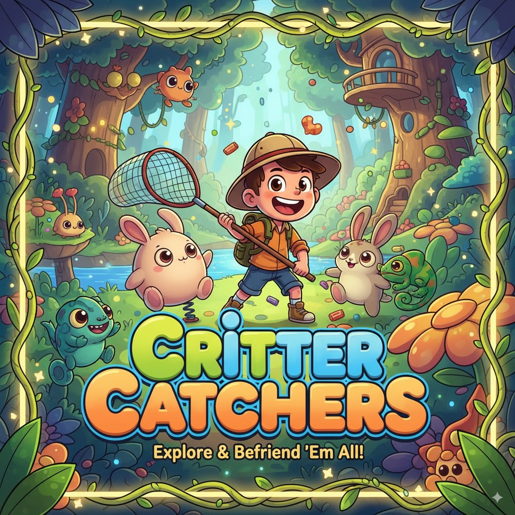 A cute pet catching game