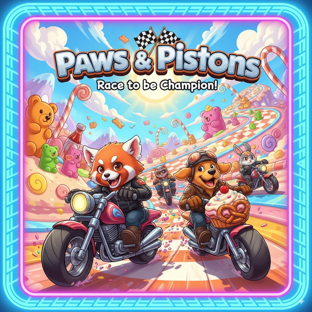 A cute pet racing game